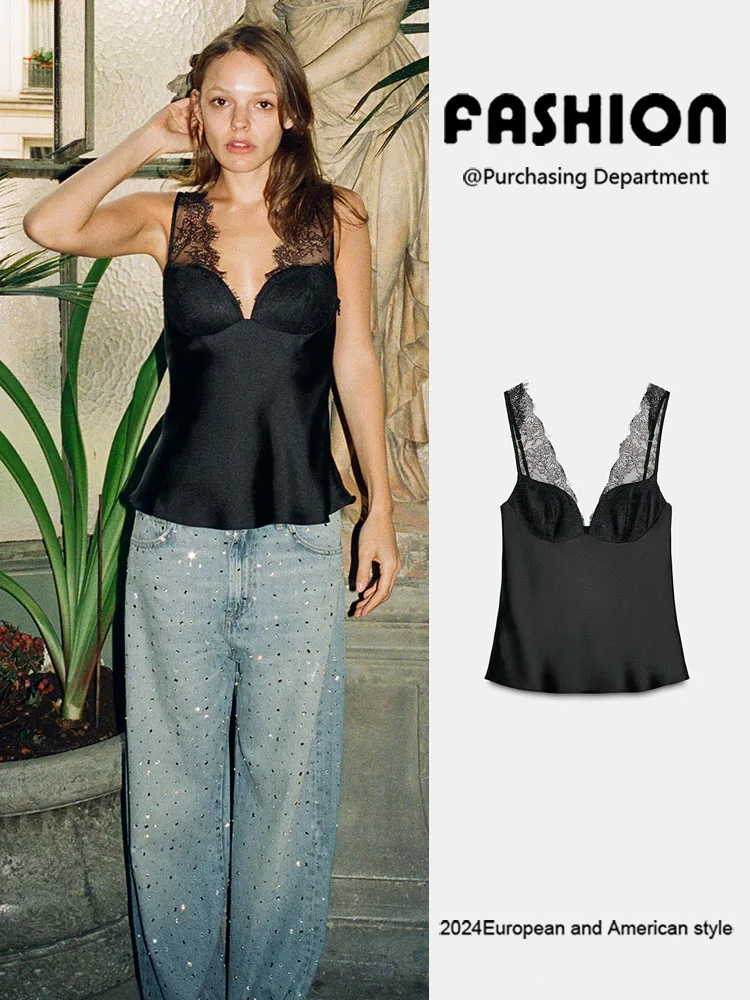 Faionable Silk Satin Strap Top Women's New Arrival Winter 2025 Ele Versatile Quali Blouse Stage Costume Ethnic Wear