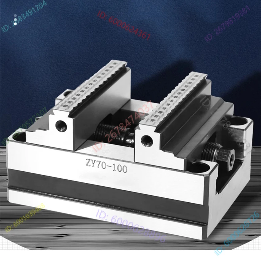 

ZY70-100 Self Centering CNC Pliers Precision Four Axis Five Axis Turntable Fixture CNC Machining Center Concentric Flat Pliers