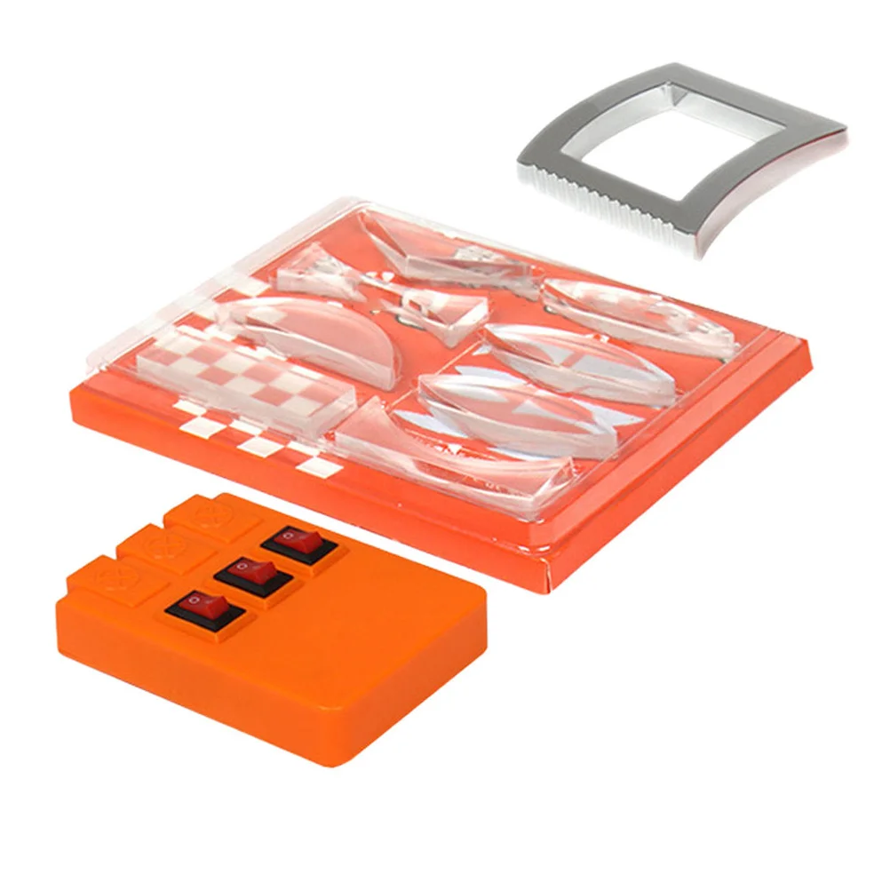 1 set 1 Experiment Kit Optical Prism Set Physics Science Classroom Lab Refraction Reflection Tools Physics Lens Set Kit