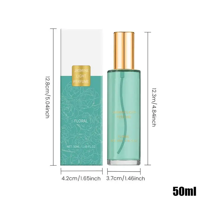 Body Perfume Spray Jasmine Perfume Mist 50ml Long Lasting Fragrance Attracts Love Pheromone Scent Floral Flavor   Perfumes