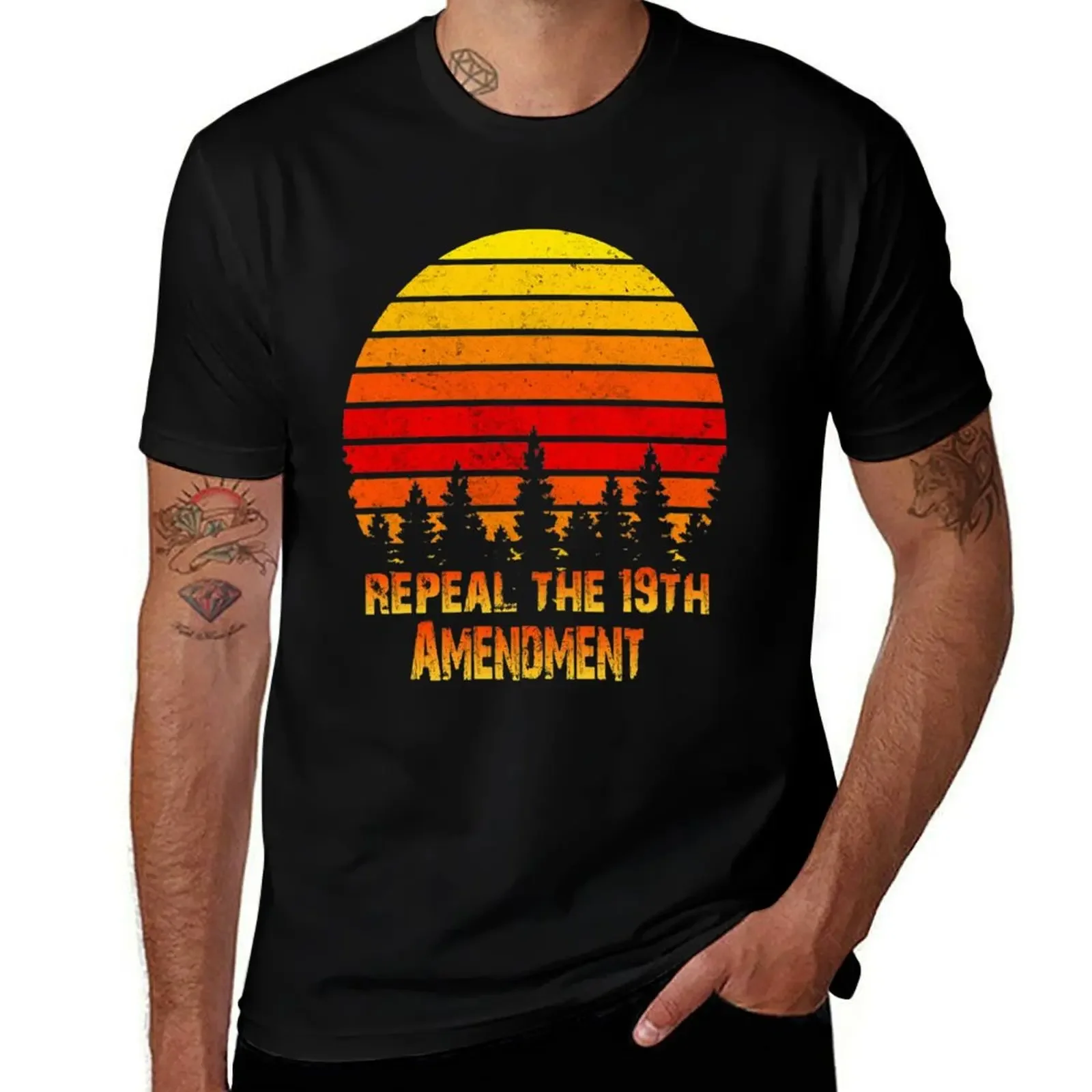 Repeal the 19th amendment Retro T-Shirt tees cute clothes plus size clothes mens graphic t-shirts funny