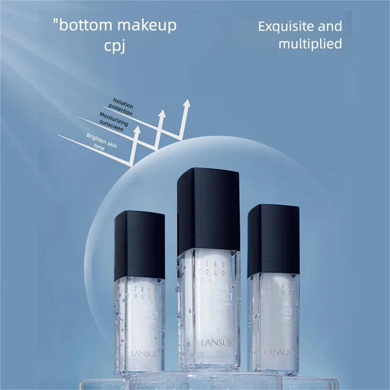 Lanser Water-sensing Protective Isolation Lotion And Lanser Isolation Cream In One Do Not Smudge And Enhance A Bright Glow