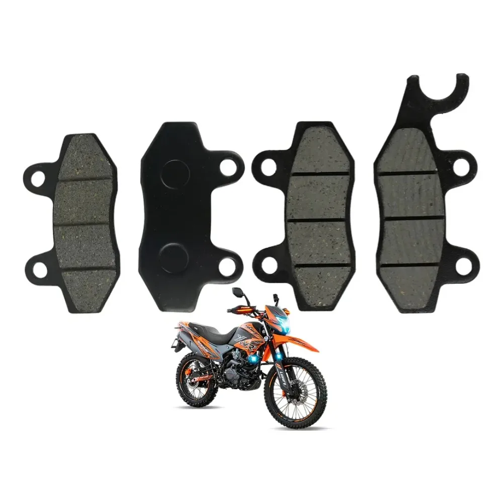 

Motorcycyle Front Rear Brake Pads Fit For Veloci Xeverus 250 Xvr250 Semimetal Brake Pad Replacement Brake Pad Fa086 Fa135 Fa214
