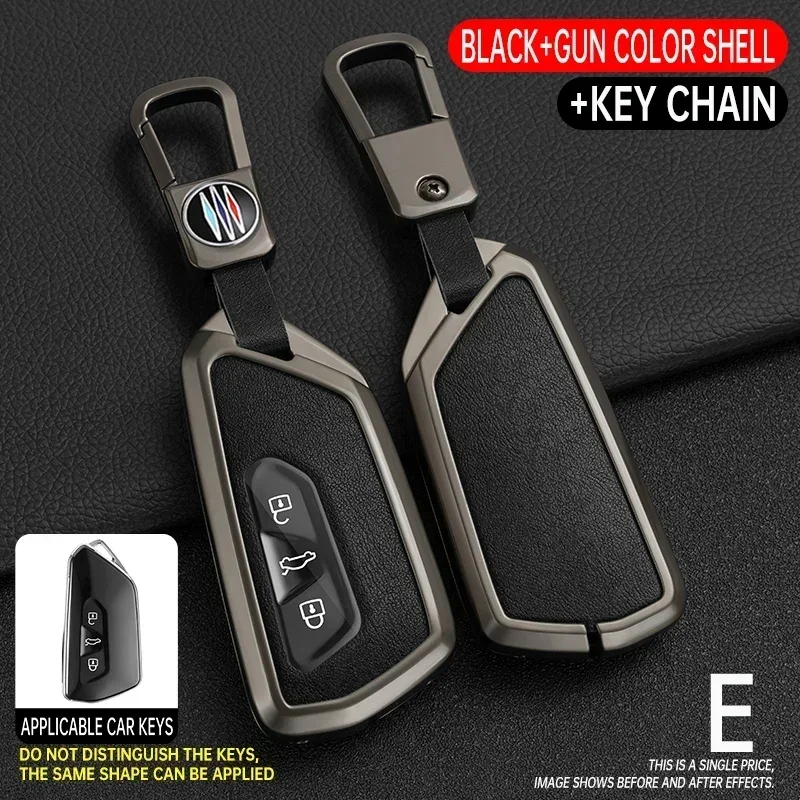 

Alloy Car Key Cover for VW Golf 8 Shell Key Cover for Skoda Octavia A8 MK4 Mk8 2020 2021 Seat Leon Mk4 Cupra Formentor Protector