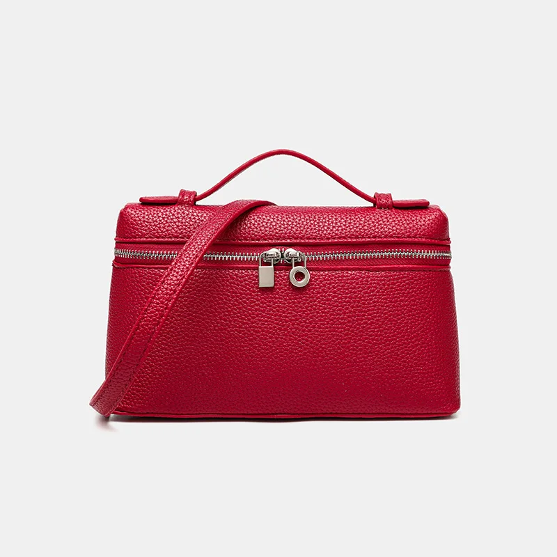 Новая женская сумка-бокс для обеда 2025 года, многосторонняя сумка через плечо, минималистичный кошелек с верхней ручкой, очень шикарный и практичный