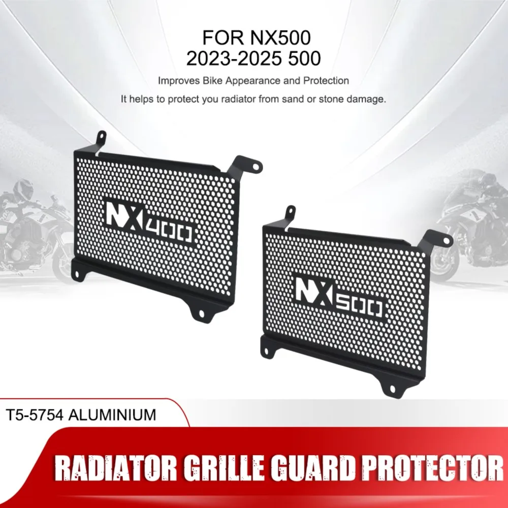 Radiator Grille Guard Cover Protector Fit FOR Honda NX500 NX400 NX 400 500 2023 2024 2025 2026 Motorcycle Accessories