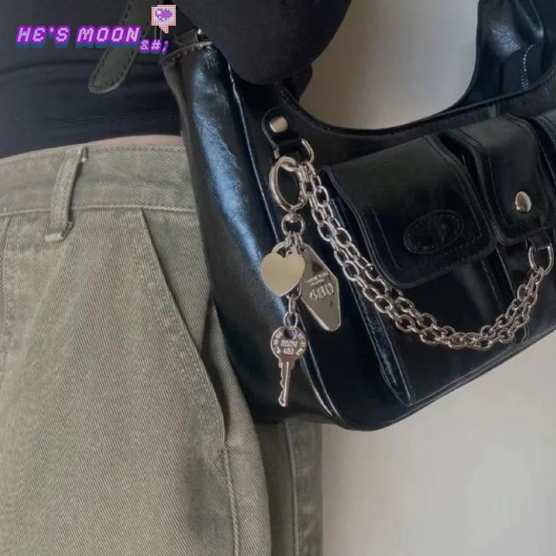 Брелок-в-стиле-y2k-spicy-girl-1-шт-—-креативный-автомобильный-брелок-в-стиле-ретро-и-подвеска-сумка--Ювелирная-брелок-своими-руками-подарок-другу-для-женщин