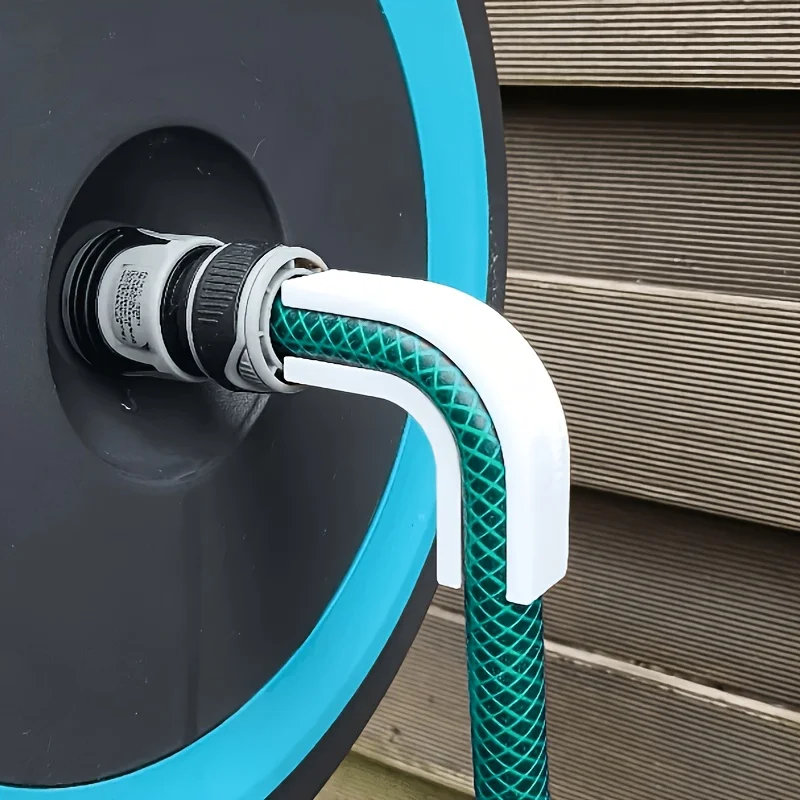 1/2 Inch Detachable Garden Hose Anti‑Kink Protector 1pc, 3D Printed Easy‑Install Bend Guard, Outdoor Water Hose Reel Accessory