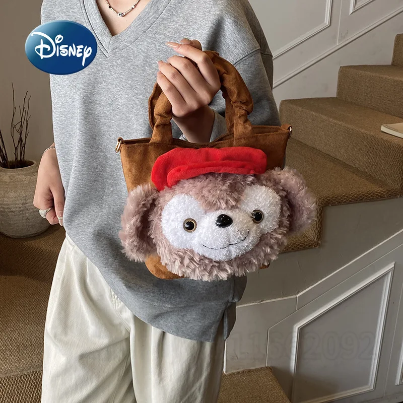 Disney Daffy Bear New Women's Shoulder Crossbody Bag Cartoon Mini Women's Handbag Fashion Doll Style Women's Bag High Quality