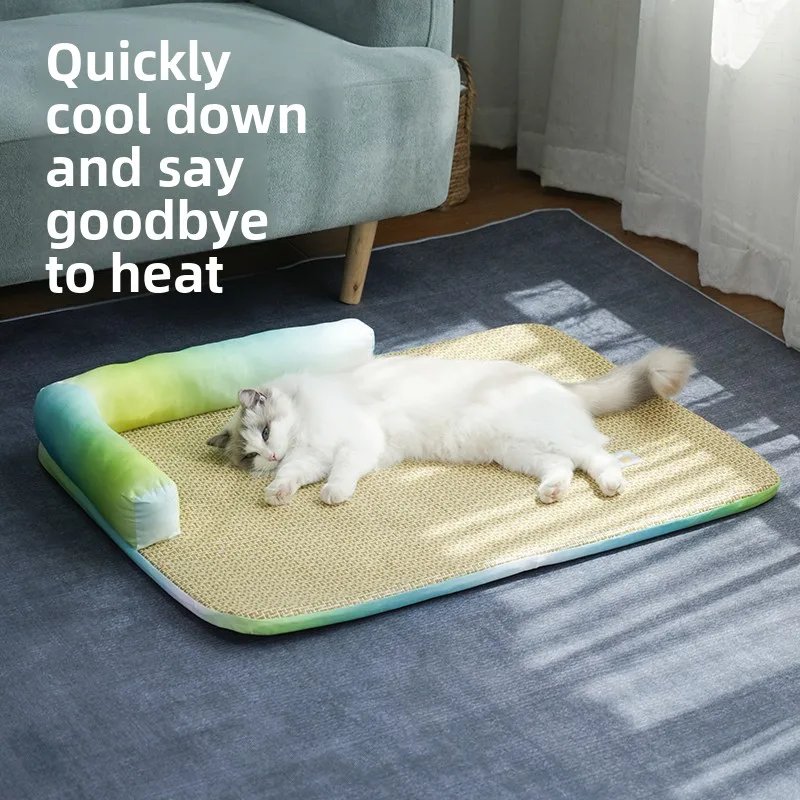 

Cooling Mat Bed Pet S Pad Dog House Four Seasons Universal Heat Relief Nest Comfortable Soft Material for s...