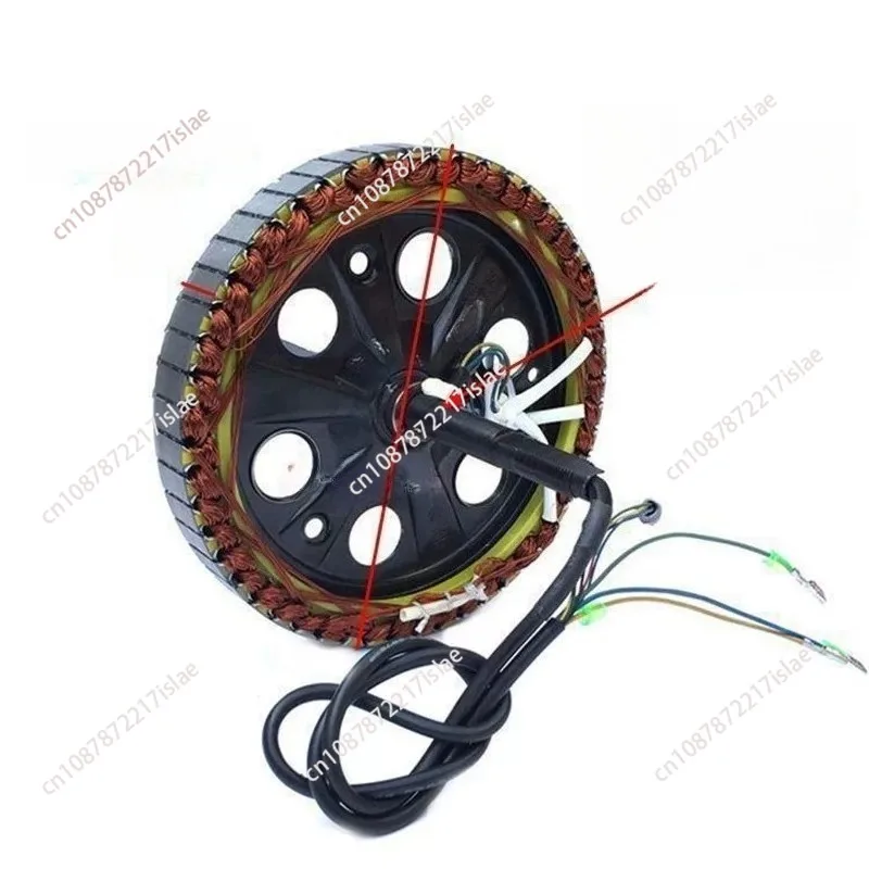 36V 48V 60V 72V Universal Electric Bicycle Motor Rotor, High-Power 350W 1000W 1500W for Modification