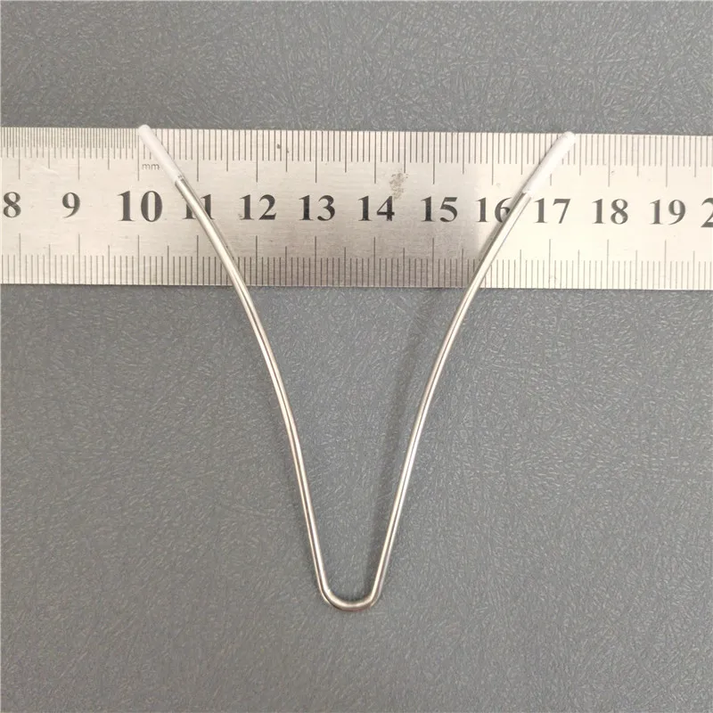 10PCS V/U Shaped Stainless Steel Bra Underwire for Wedding Dresses 3D V-shape Bra Wires Underwear Accessories