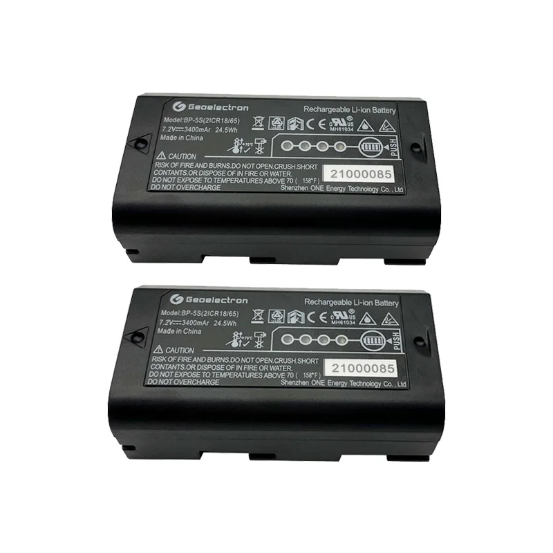 2pcs BP-5S Battery for South Unistrong Stonex X11 Data Controlle FOIF A90 STONEX P9-G STONEX P9-II S6 S9