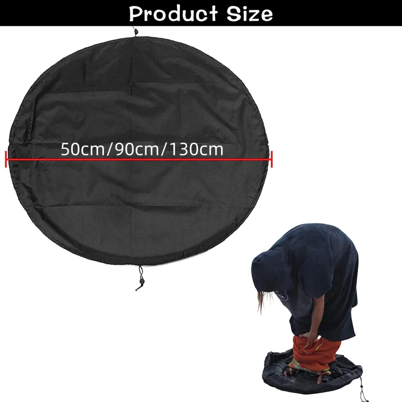 Wetsuit Storage Bag Surfing Swimwear Surfing Wetsuit Changing Mat  Beach Waterproof Dry Bag W/ Drawstring for Water Sports Dive