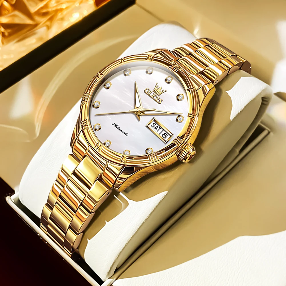 gold white