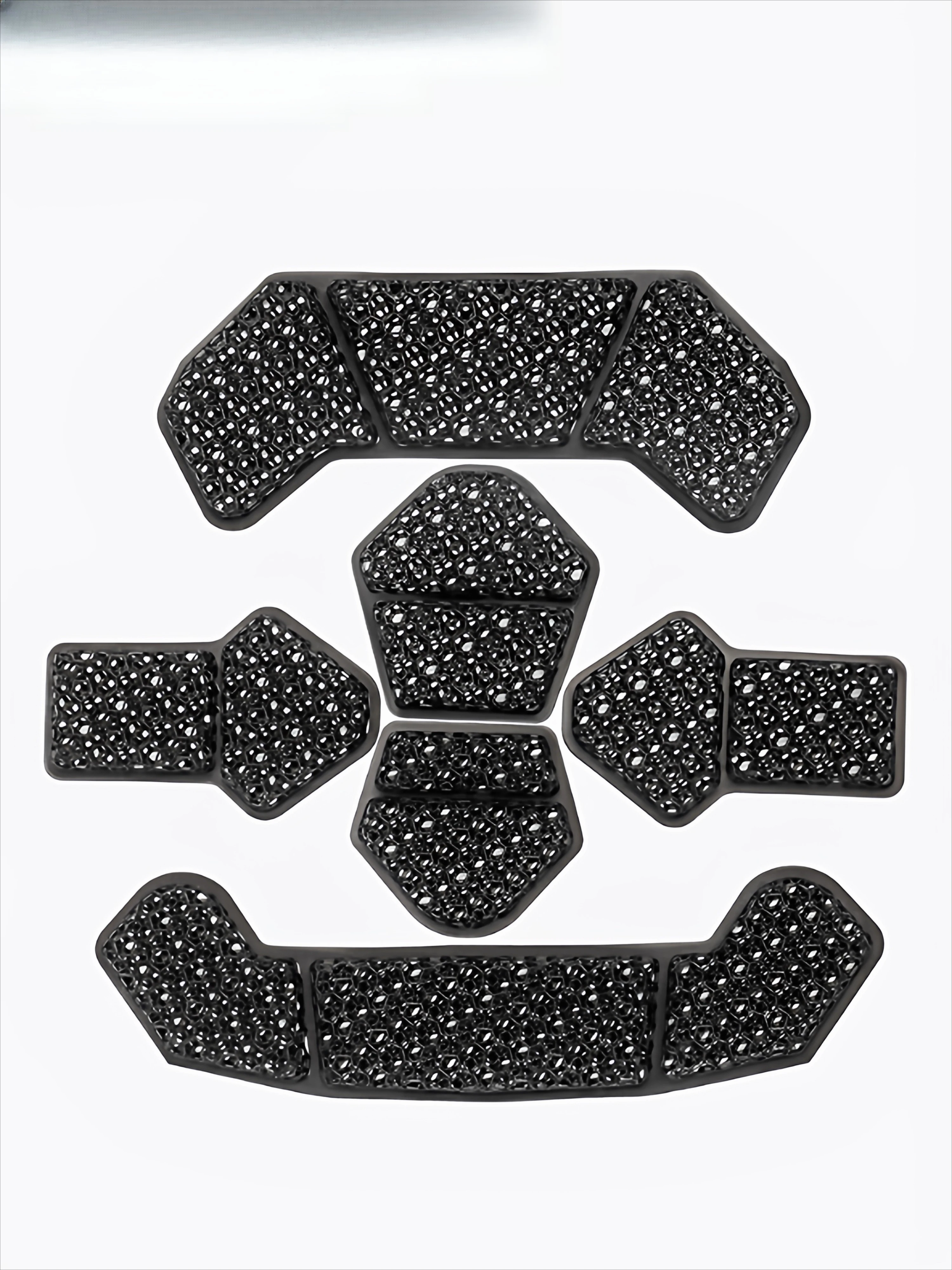 

General Helmet Inner Lining with High-impact Cushioning, Decompression Pads, Breathable, Highly Elastic Lattice, Easy To Clean