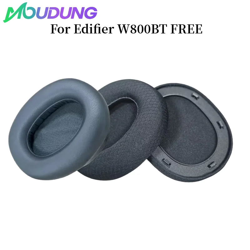 MOUDUNG Replacement Earpads Memory Foam Ear Cushion Cover For Edifier W800BT FREE Gaming Headset Earmuffs Ear Pads ， view 2