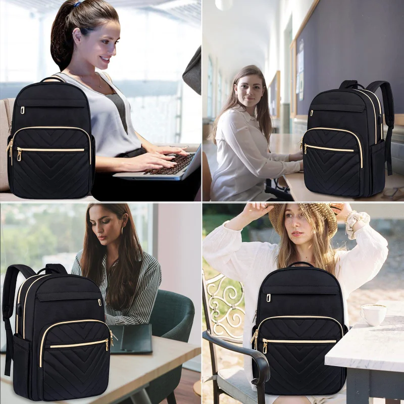 Fashion Women Laptop Bussines Backpack Outdoor Travel Waterproof  Backpack Student School bag Mommy Maternity Bag