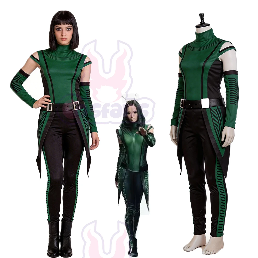 Costumes de cosplay Mantis Gardiens de la Galaxie pour femmes, tenues de jeu de rôle, déguisement d'Halloween, costume de performance pour carnaval