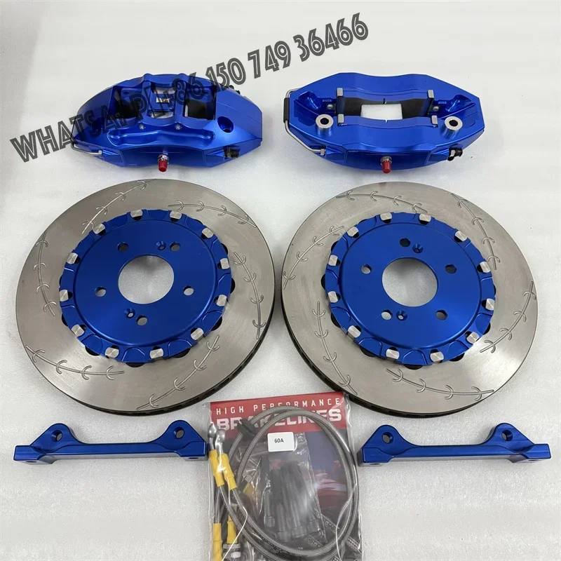

Hot EC470 Caliper Blue 380x28mm Disc Rotor Custom Center Hat Design for Toyota Hilux Fortuner Rear Wheel Rim 20 Inch