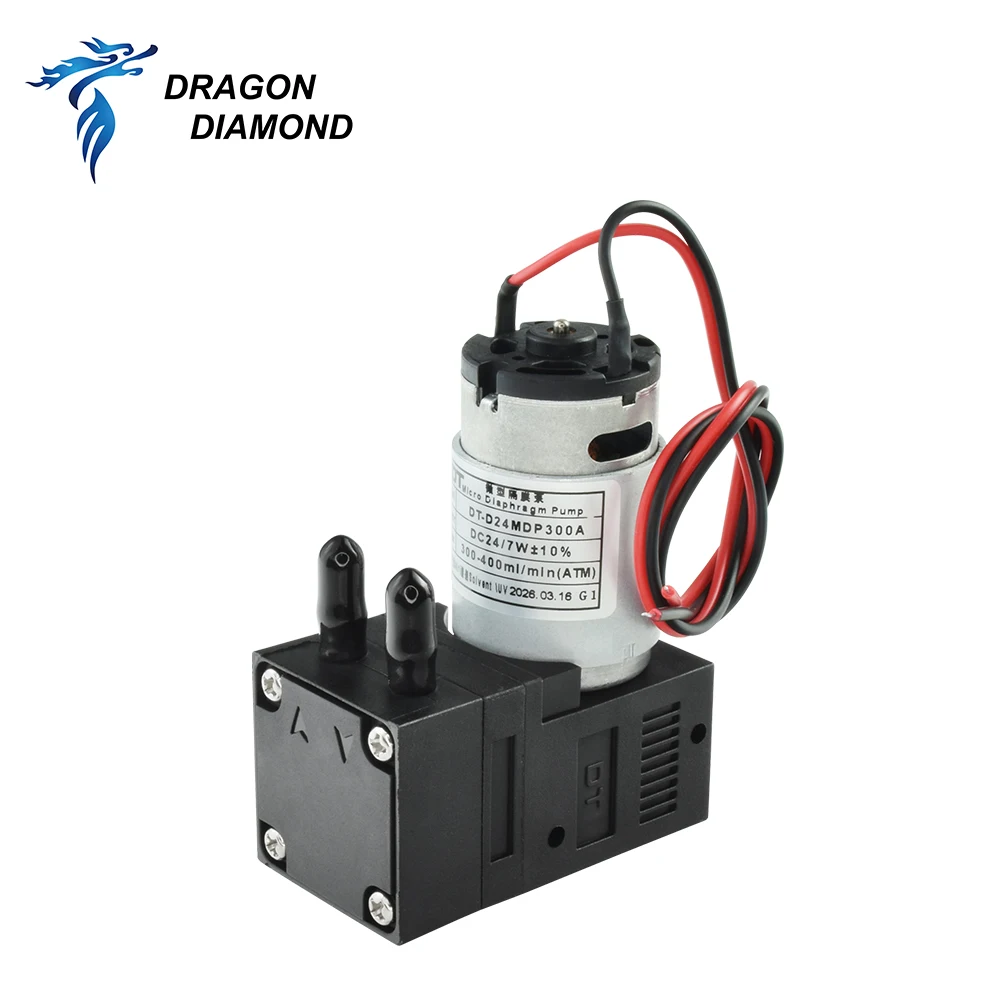 7W 24V Ink Pump 300-400ml/min Small Ink Pump for Solvent Printer XP600 DX5 TX800 I3200 Ink Pump