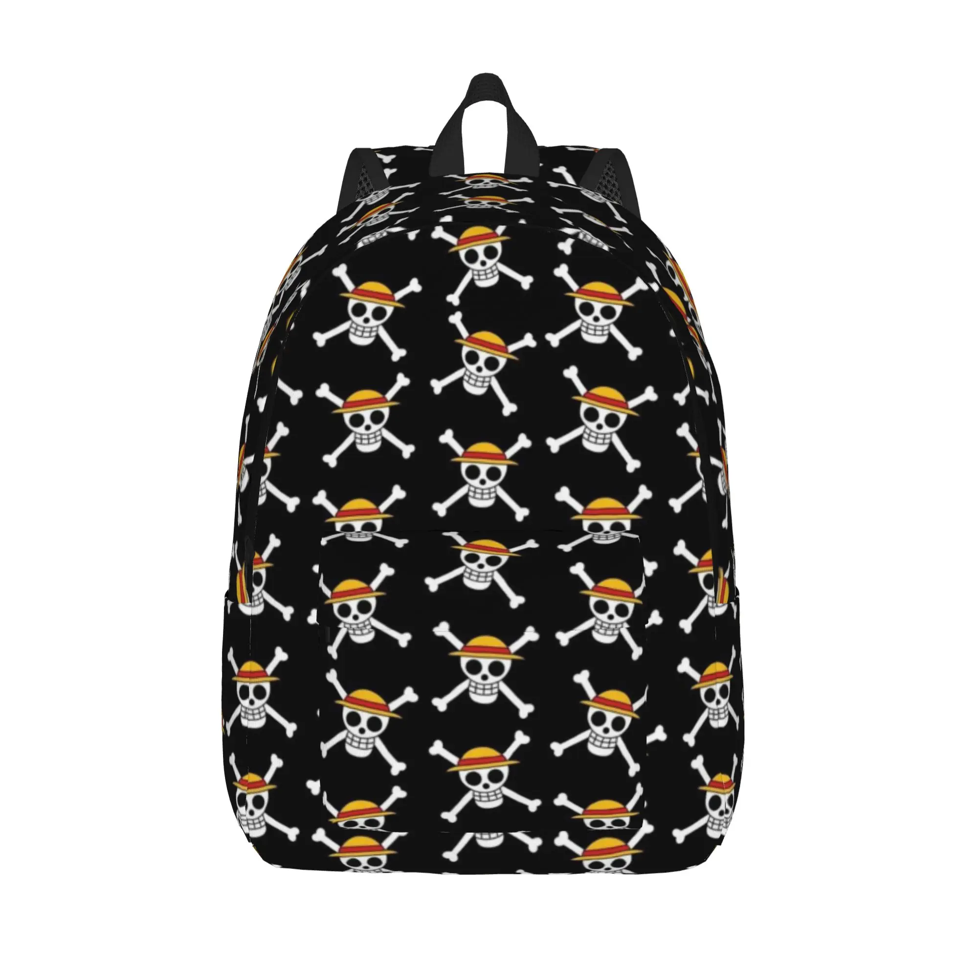 Luffys O-one-pieces  Backpack for Men Women Casual High School Work Daypack  Laptop Canvas Bags Lightweight