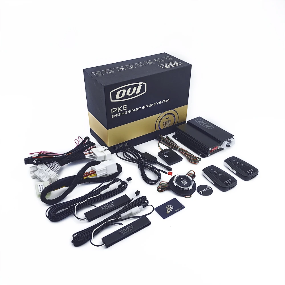 Car Alarm System Remote Engine Start Bluetooth Auto Alarm With Gps Smartphone Control Of The Vehicle