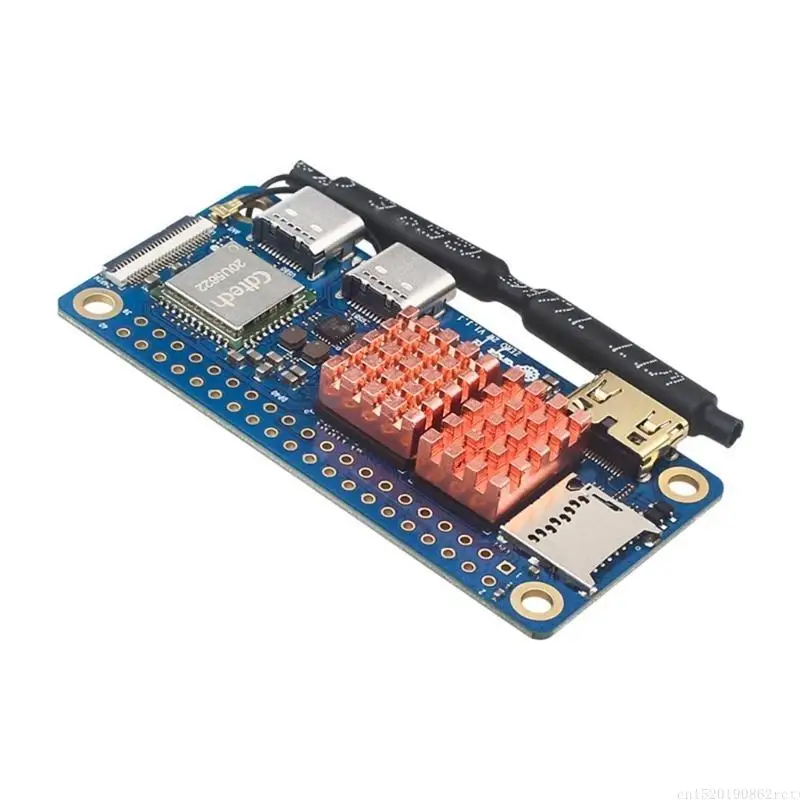 D5BB Orangepi Zero2W 개발 보드 쿨러 라디에이터 용 D5BB 구리 히트 싱크 패드