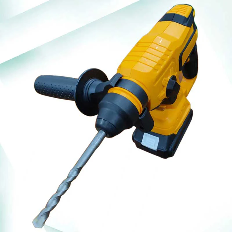 Wireless rechargeable electric hammer household multifunctional light impact drill, lithium electric drill, concrete electric sc