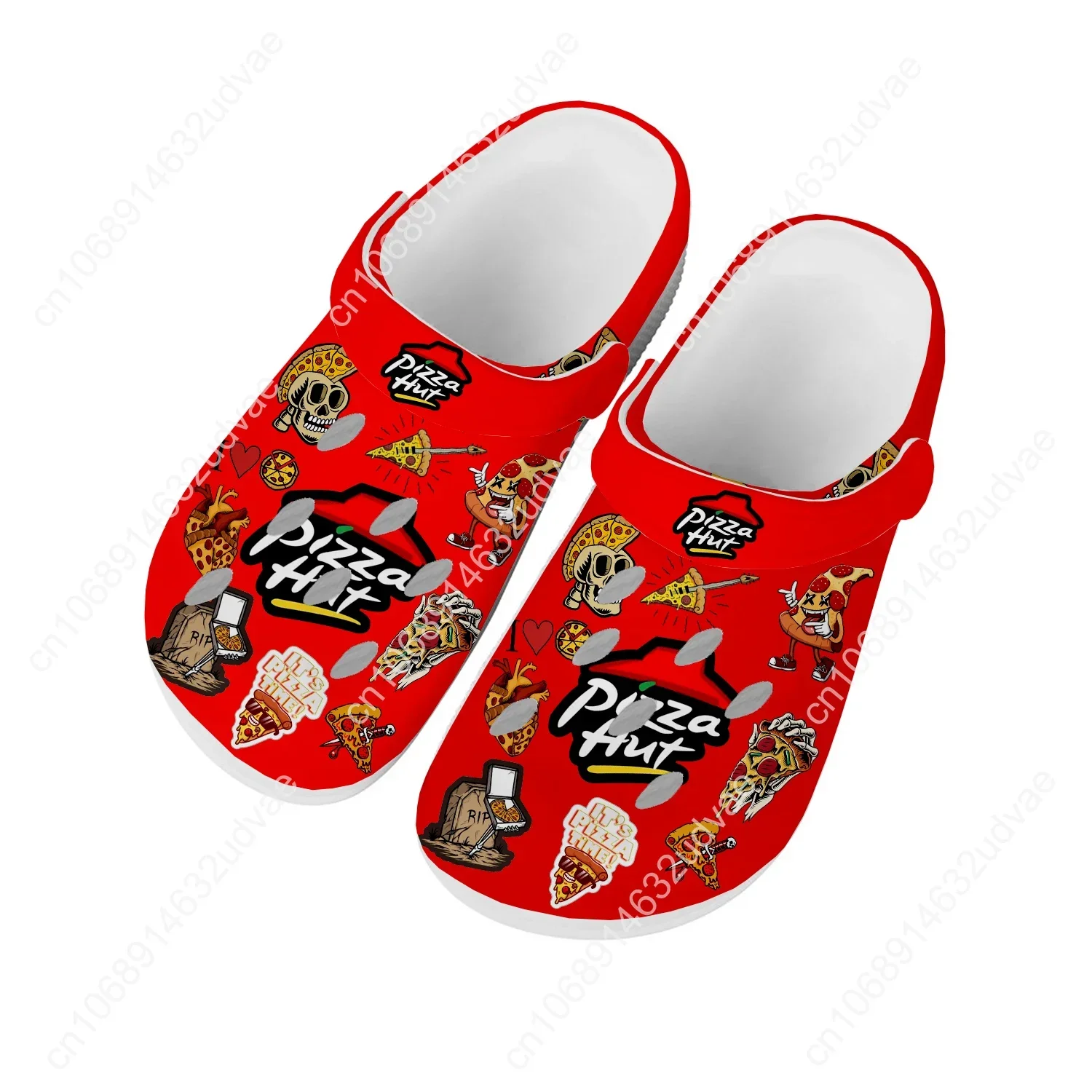 Sandali Pizza Hut Uomo Donna Adolescente Moda Scarpe da acqua Pantofole personalizzate da spiaggia confortevoli e traspiranti da giardino di alta qualità