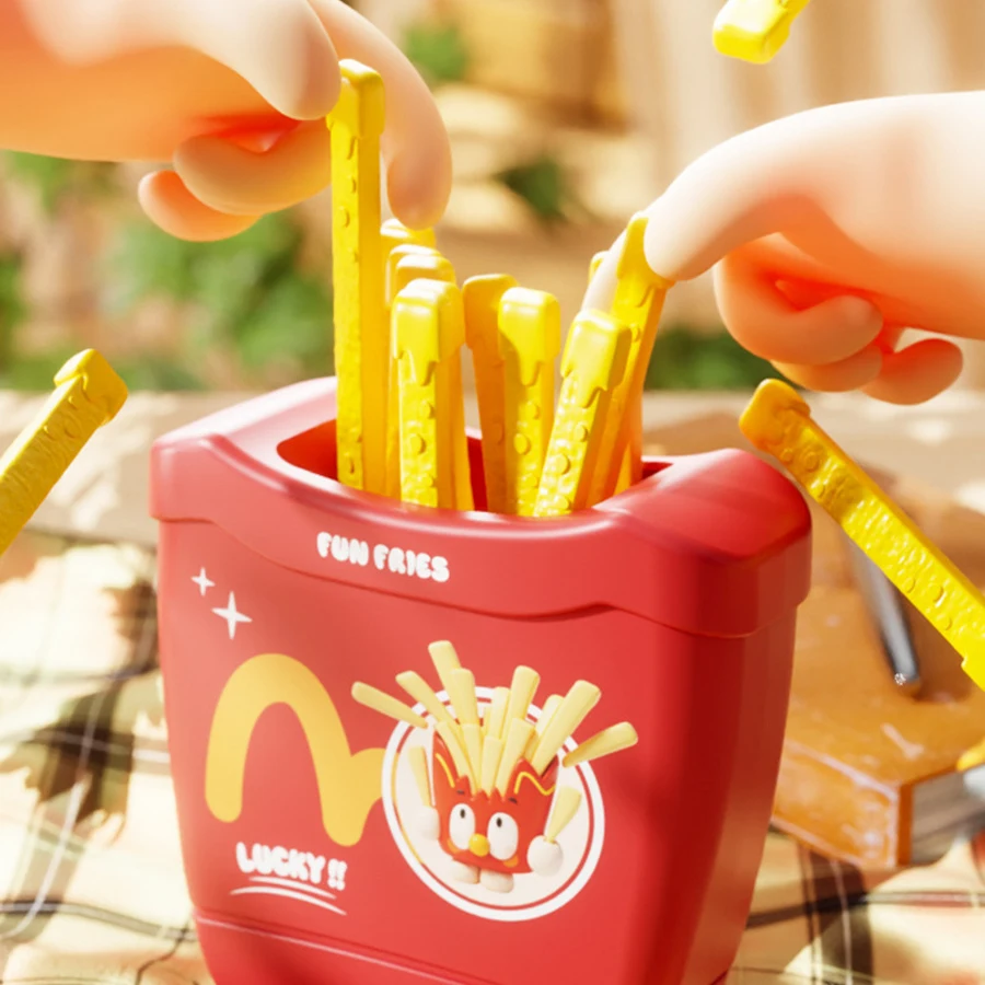 

Детская настольная игра «Летающие картофельные фри»: веселая семейная интерактивная игрушка для вечеринок, развивающая игра для родителей и детей, подарок