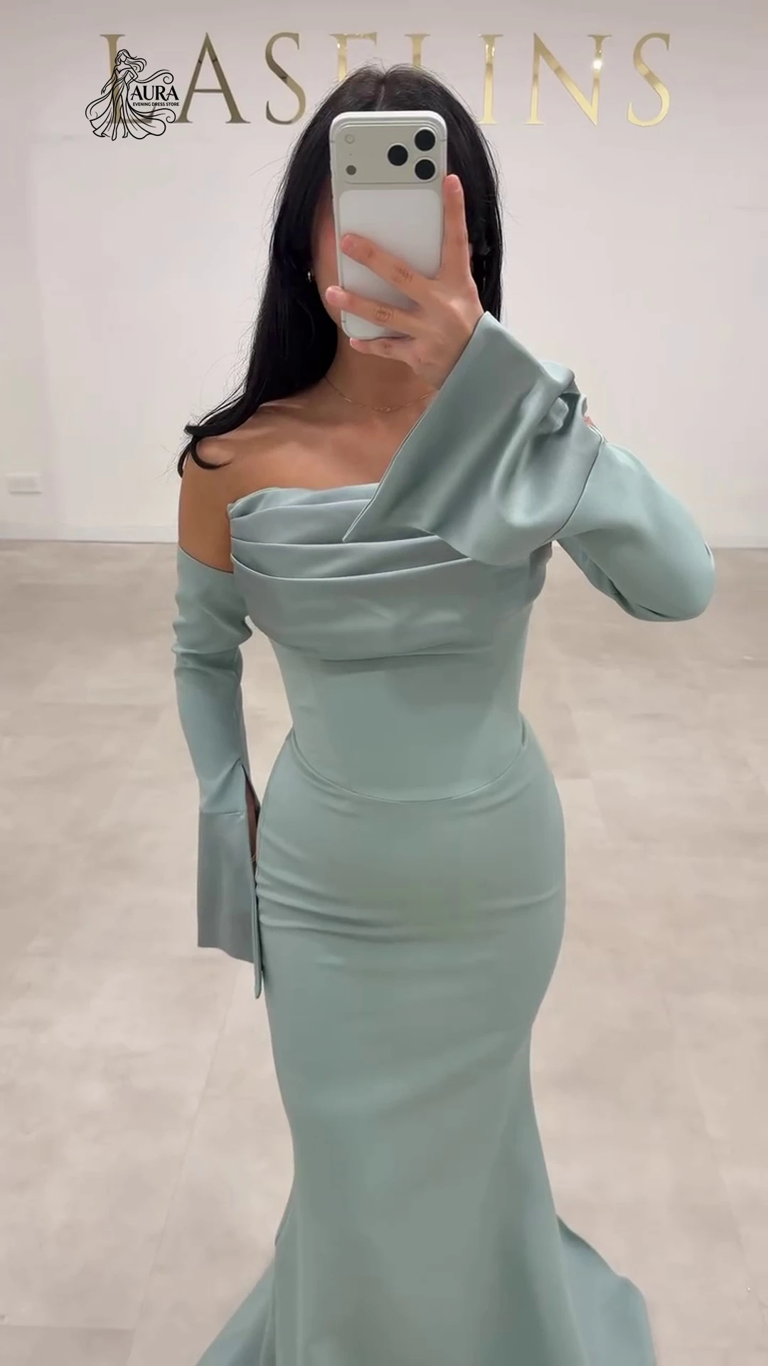 

Aura Custom Made Evening Dresses for Women Wedding Guest Dress Woman Dresses Elegant Chic Woman Dress for Party Satin Prom 2026