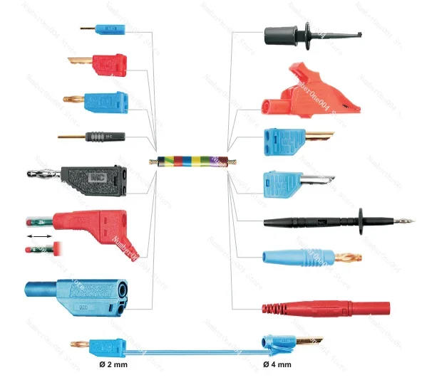 Suitable for customizing test leads, intelligent lead design, and customer testing lead design