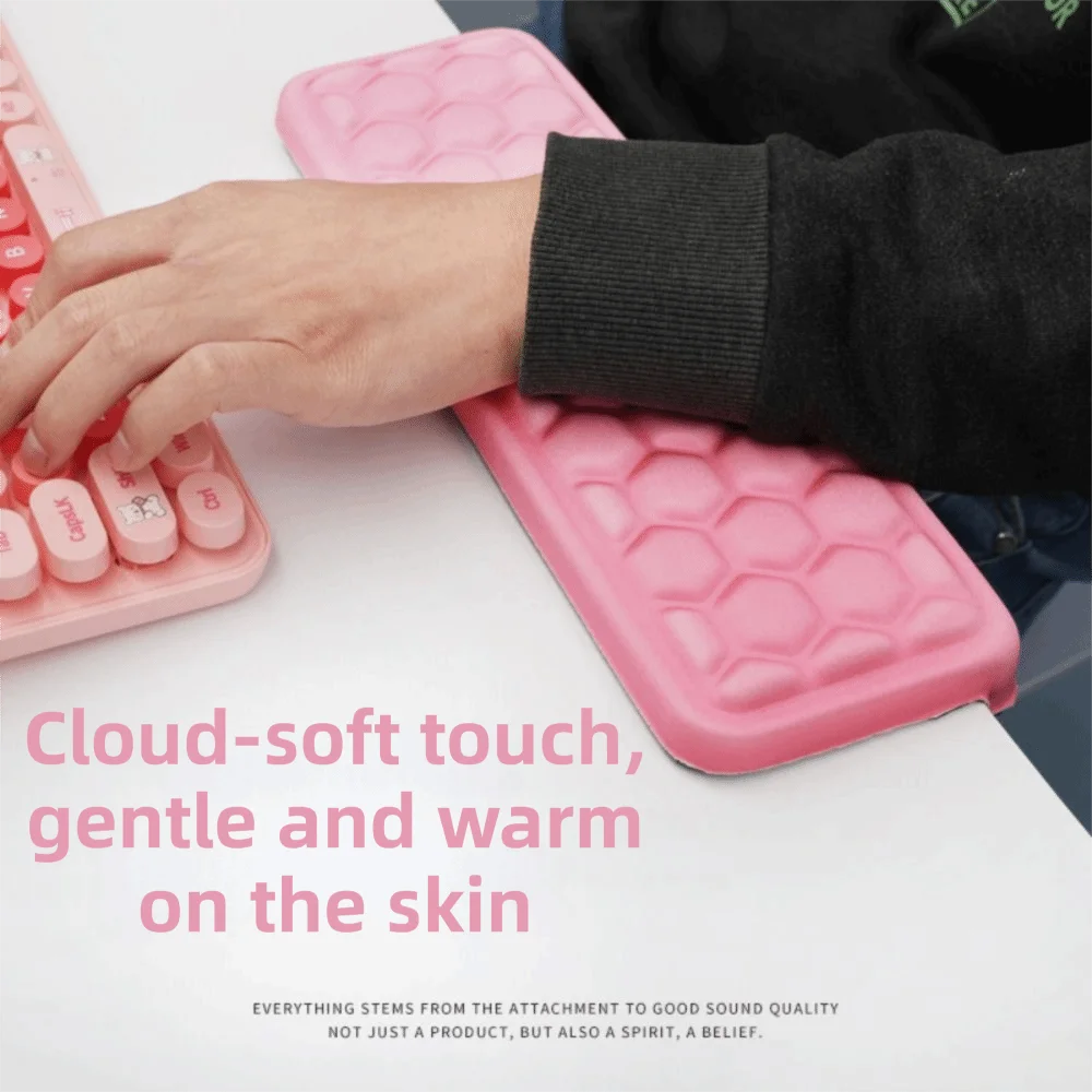 Ergonomic Design Keyboard Wrist Rest Relieve Fatigue Hand Rest Support Mouse Wrist Rest Ergonomic Wrist Pad Office Use