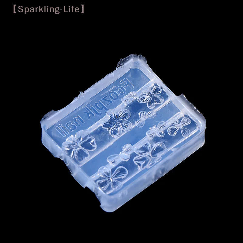 【JYA1】Molde de silicona para uñas con flores de hibisco hawaiano 3D, diseño de pétalos florales, moldes de resina, plantilla para tallar manicura