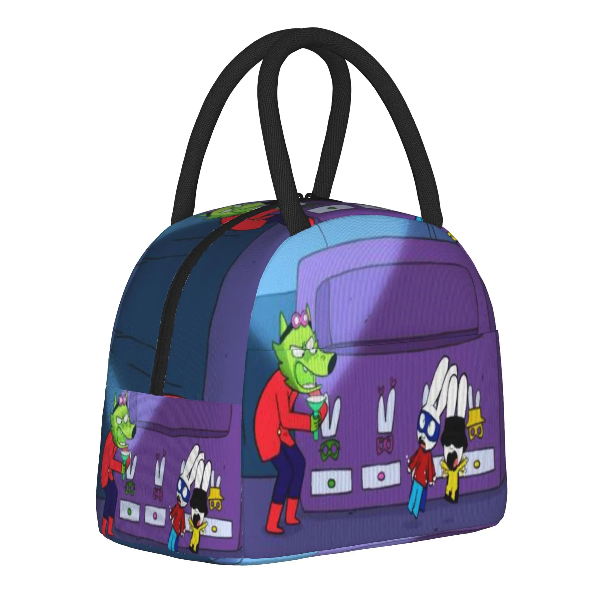 Lunch Box Simon Super Rabbit Accessories  Storage Food Box Y2K Cooler Thermal Lunch Box For School