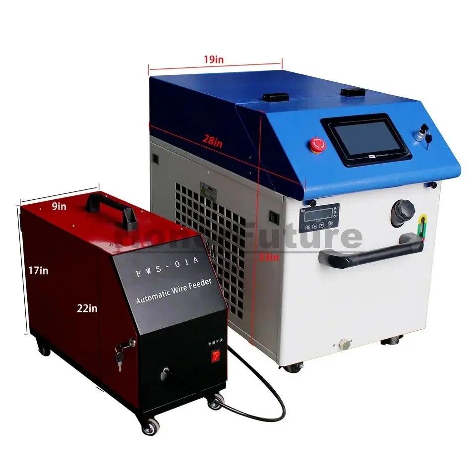 

1000w 1500w 2000w 3000w Wobble Head Handheld Fiber Laser Welding Machine For Stainless Steel Iron Aluminum Copper Brass