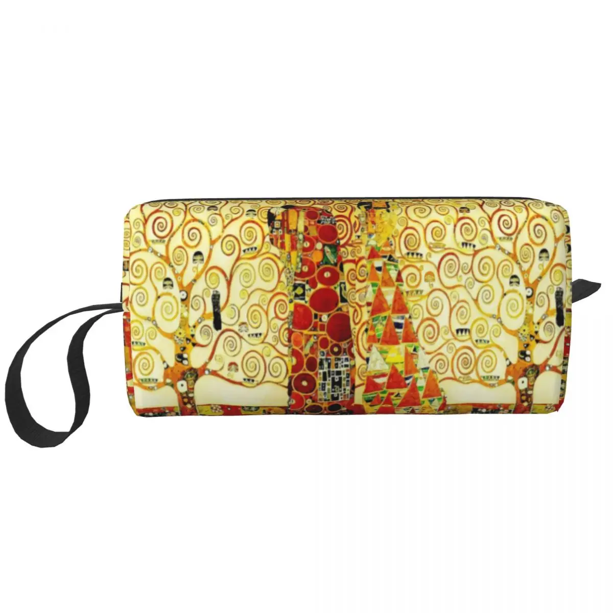 The Tree Of Life By Gustav Klimt Cosmetic Bag Women Cute Big Capacity Painting Art Makeup Case Beauty Storage Toiletry Bags