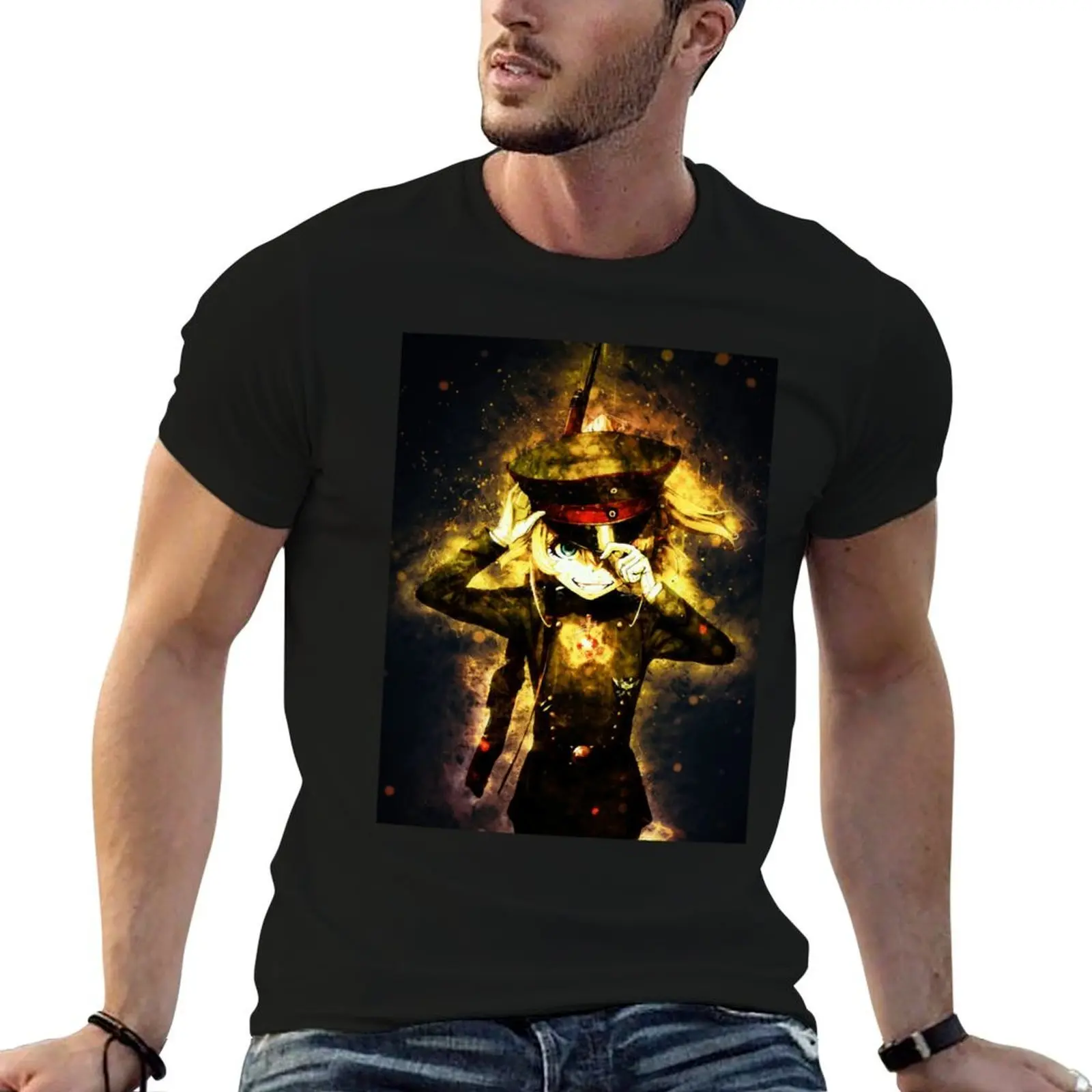 Mens My Favorite Saga Of Tanya The EvilGift For Birthday T-Shirt cotton tshirt 100% t shirts cotton 100% T-Shirt
