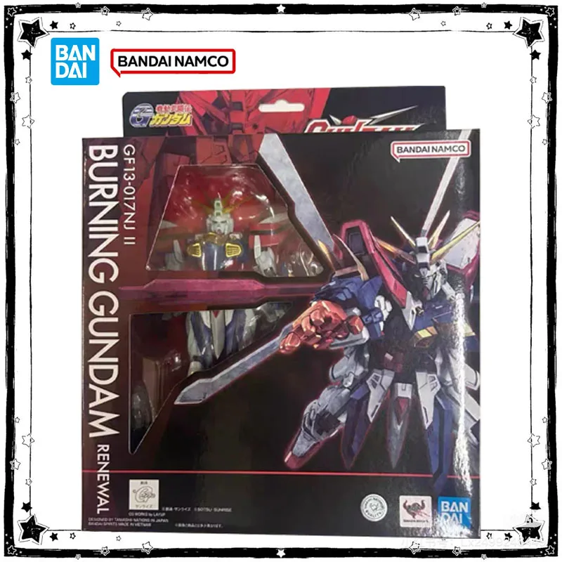

BANDAI Original Box GU GUNDAM UNIVERSE GF13-017NJ II BURNING GUNDAM RENEWAL Anime Action Figure Collectible Model Toy Gifts