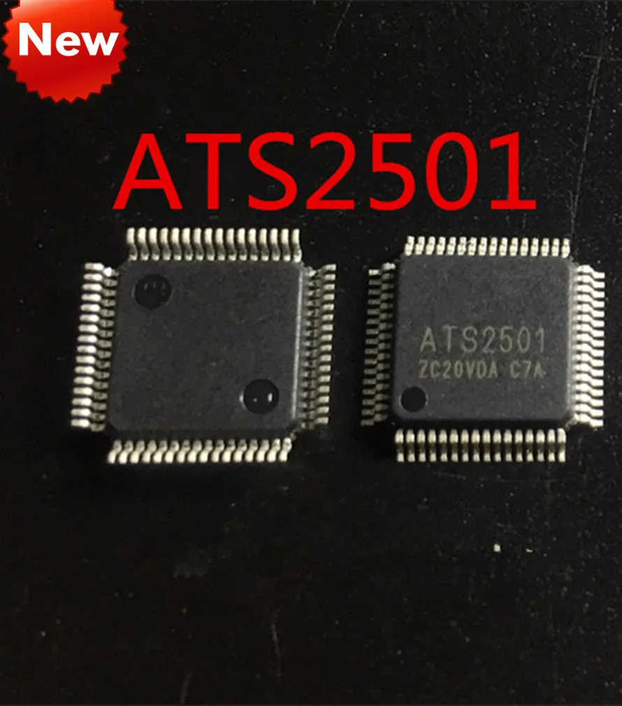 Free shipping     ATS2501 QFP64 main control IC chip