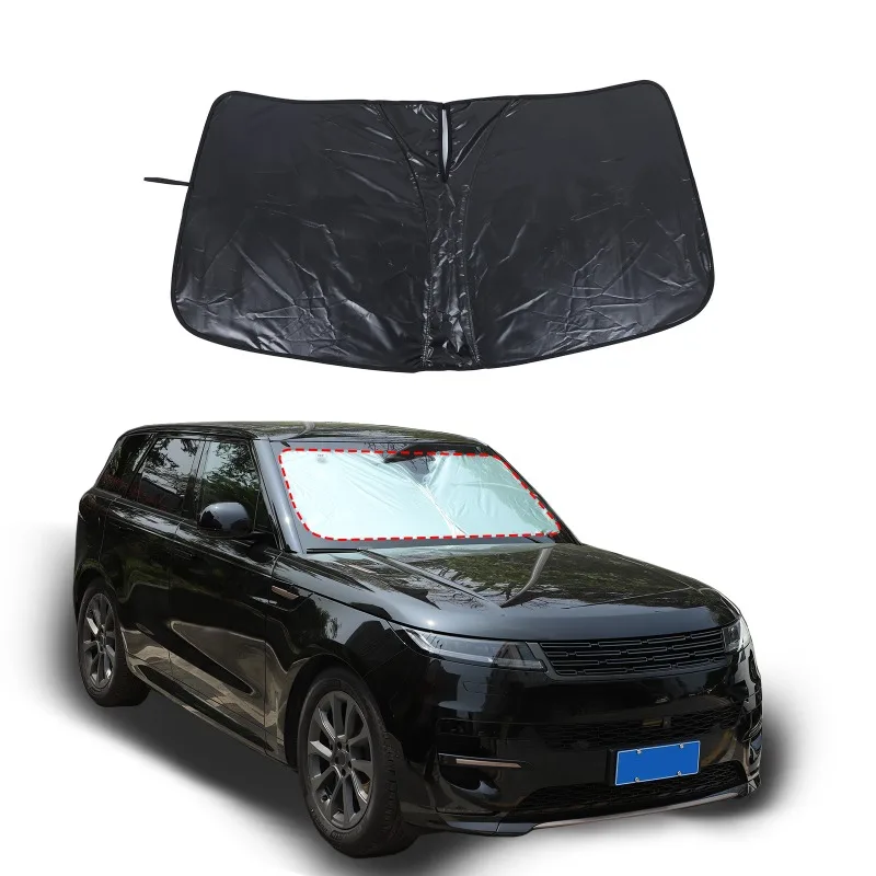 

Windshield Sun Visor forward Windshield Sunshade Car Solar Protection pad For Land Rover Range Rover Sport 2023+ Car Accessories