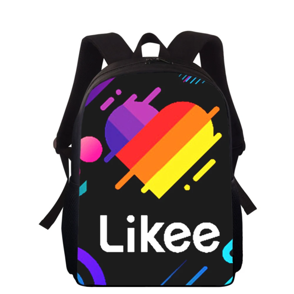 Likee Funny love heart cat bear  15” 3D Print Kids Backpack Primary School Bags Boys Girls Back Pack Students School Book Bags