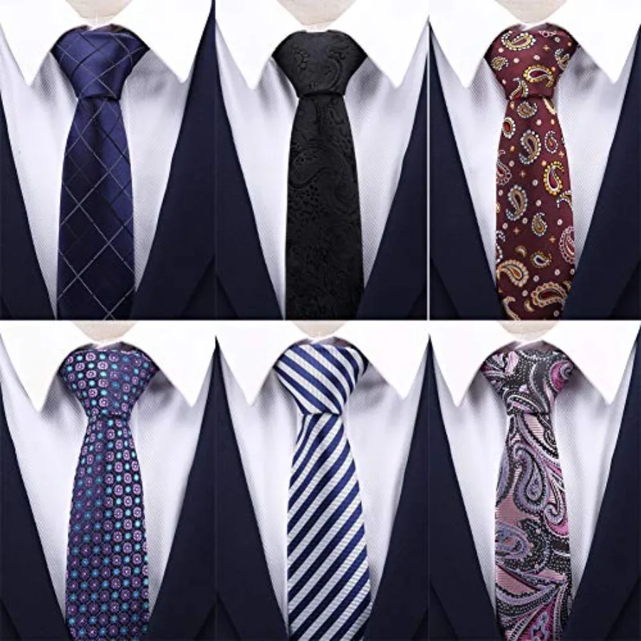 4 Packs Skinny Neckties for Me - Skinny Tie Men avis et prix