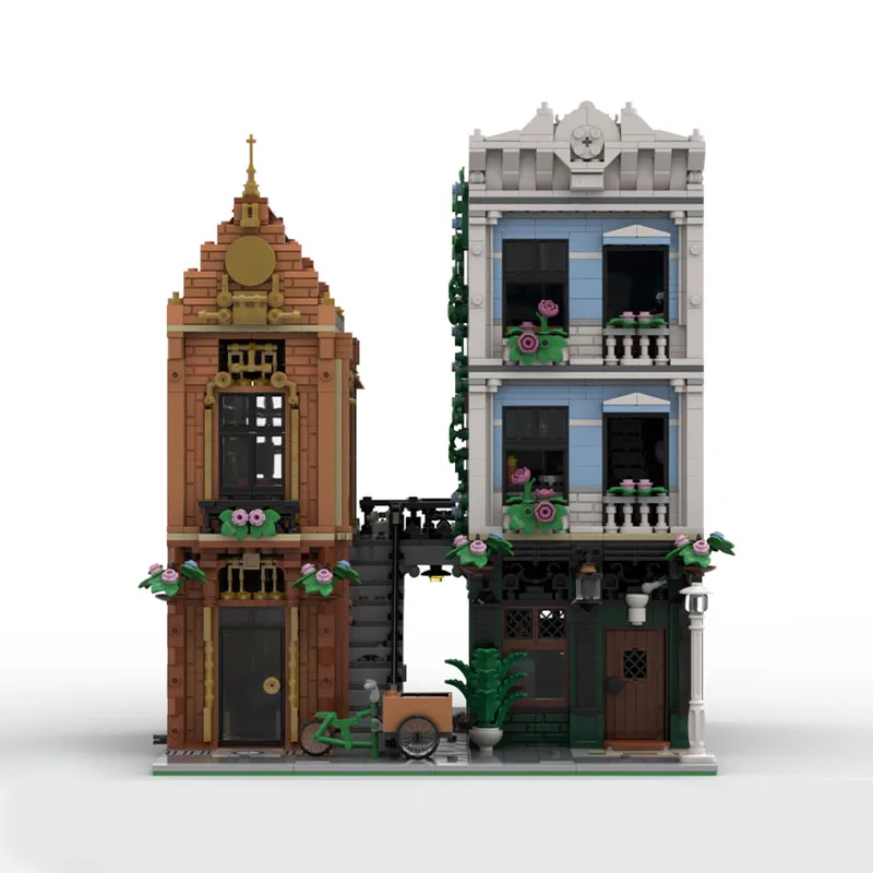 3101pcs MOC Tudor & Apothecary Architecture Building Blocks Bricks Toy for Children Adult Birthday Festival Gift