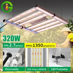 Full Spectrum LED Growth Lamp With Adjustable Brightness Suitable For Plant Growth At Different Flowering Periods 240W 320W 480W