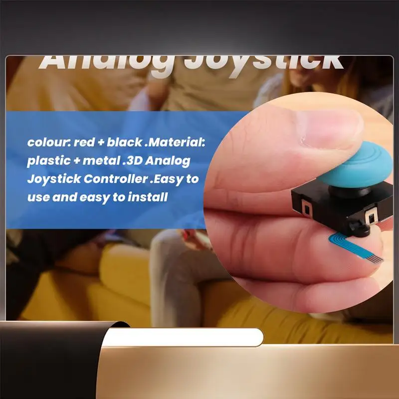 

Два комплекта аналогового джойстика 3D Joy Con, замена джойстика для Nintendo Switch, левый правый переключатель Joycon, контроллер Joy Con, полный ремонт Ns