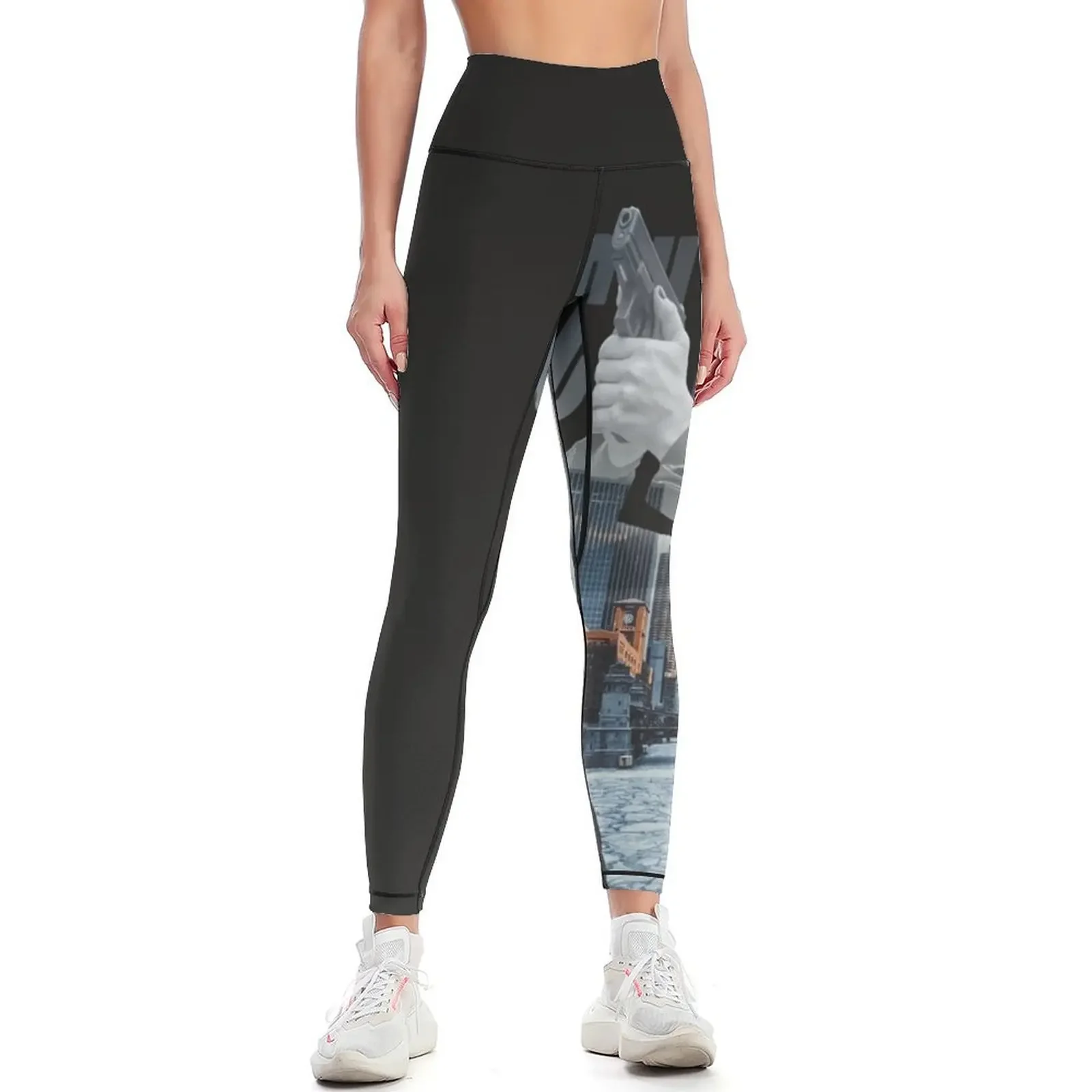 

Erin Lindsay from Chicago P.D and Chicago Fire Leggings Women's tights sports tennis for sportswear for gym Womens Leggings