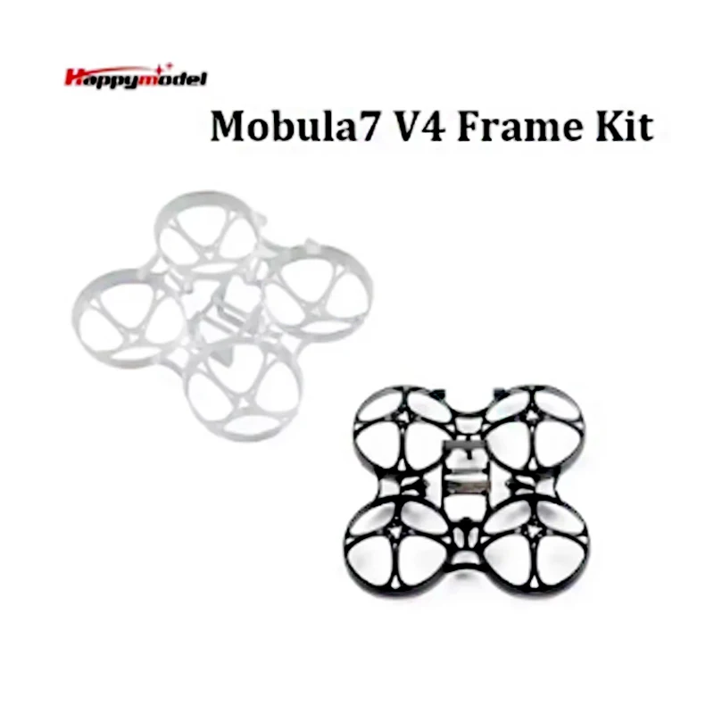 HappyModel Mobula7 V4 Moblite7 75mm Frame KIT Updated Brushless Tinywhoop for RC FPV Freestyle Racing 75mm Model Spare Parts