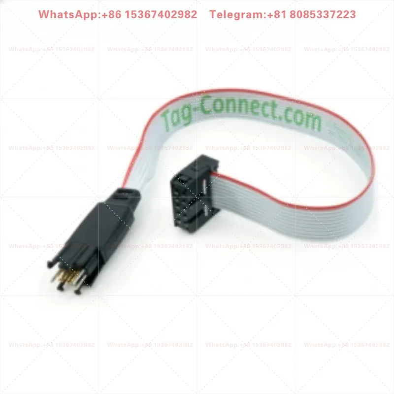 TC2050-IDC 10-Pin Programming Cable Plug-of-Nails IDC Ribbon Connector for MCU FPGA JTAG Debug